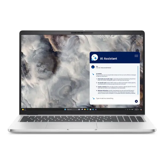 ნოუთბუქი DELL Pro 15 Essential 15.6" FHD AG, Intel i7-1355U, 16GB, F512GB, UMA, Lin, silver