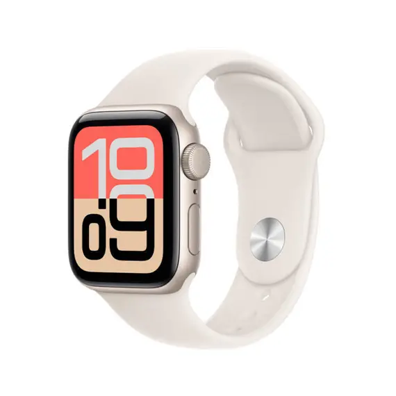 სმარტ საათი Apple Watch SE 3 GPS 40mm Starlight Aluminium Case With Starlight Sport Band MEH54 S/M