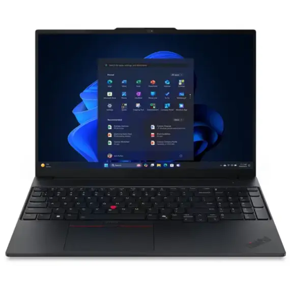 ნოუთბუქი Lenovo ThinkPad E16 Gen 3 16" Ultra 7 255H 32GB 1TB SSD Integrated Graphics  BLACK (21SR004TGX)