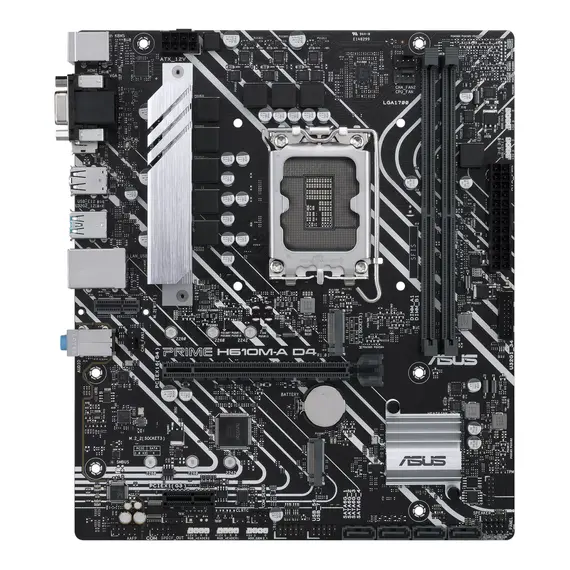 დედა დაფა ASUS PRIME H610M-A D4-CSM s1700 H610 2xDDR4 M.2 HDMI-VGA-DP mATX