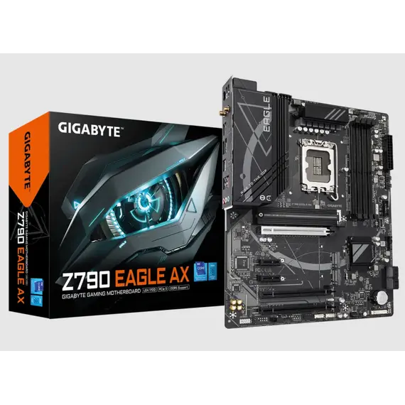 დედა დაფა GIGABYTE Z790 EAGLE AX s1700 Z790 4xDDR5 M.2 HDMI DP Wi-Fi ATX