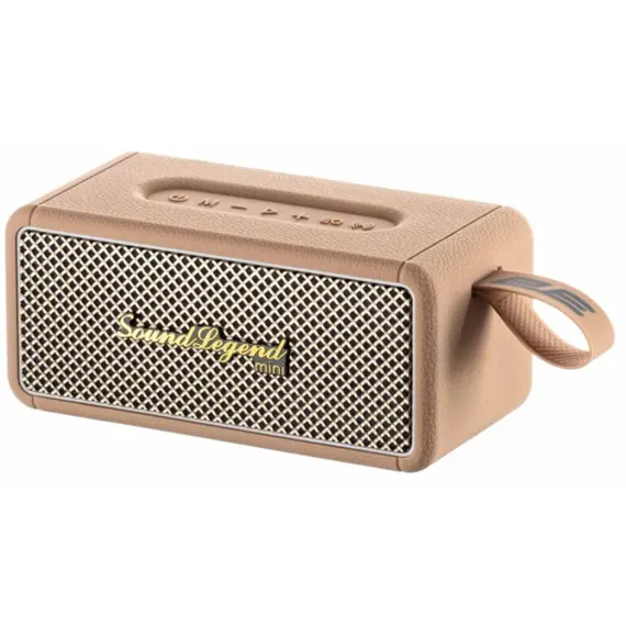 დინამიკი 2E SoundLegend Mini 40W, BT 5.3, TWS, FLAC, MP3, WAV, EQ, Power Bank, IPX6, Brown