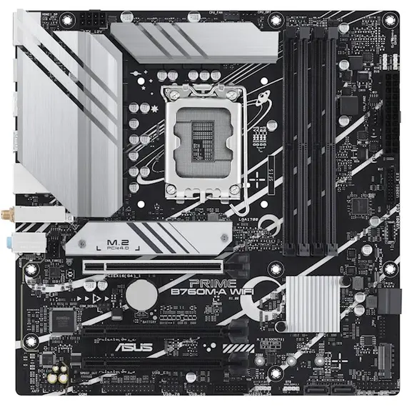 დედა დაფა Asus 90MB1CX0-M1EAY0 PRIME B760M-A WIFI, LGA 1700, DDR4, 128GB