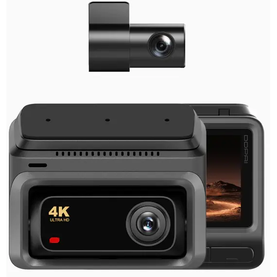 Car video recorder DDPAI Z60 2026 4K Dashcam 140°, WIFI GPS, Bluetooth Front and Rear Cam, Black