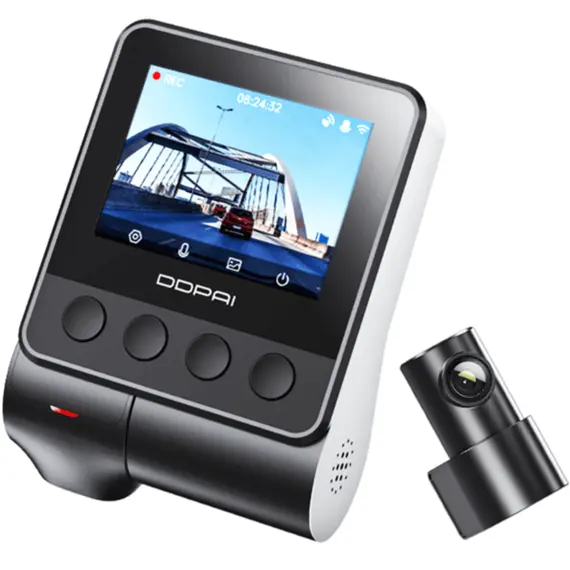 Car video recorder DDPAI Z40 GPS DUAL, 140°, WIFI, GPS, Front and Rear Cam, Black