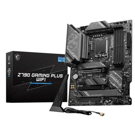 Motherboard MSI Z790 GAMING PLUS WIFI s1700 Z790 4xDDR5 HDMI DP Wi-Fi BT ATX