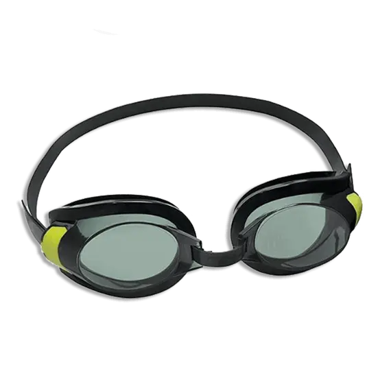 ცურვის სათვალე Bestway Black with Green Pro Racer Goggles