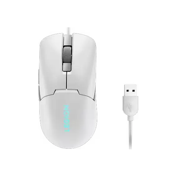 Mouse Lenovo Legion M300s RGB Gaming Mouse (Glacier White)