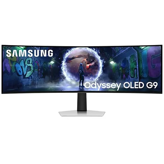 Monitor Samsung Odyssey OLED G9 LS49DG932SIXCI 49' Curved DQHD 5120 x 1440 0.03ms 240Hz