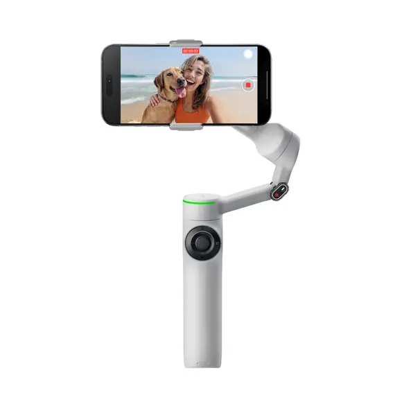 Insta360 Flow 2 Pro AI Tracker Bundle/ Stone Gray Stabilizer