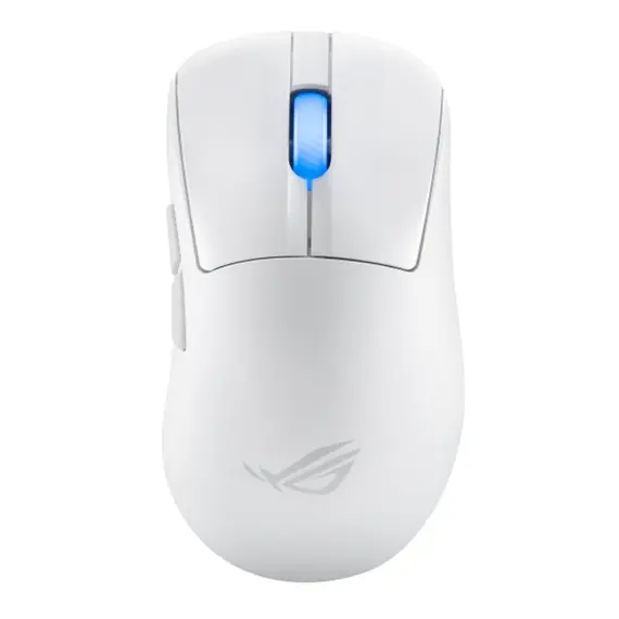 ASUS Mouse ROG Keris II Ace, RGB, USB-A/WL/BT, white