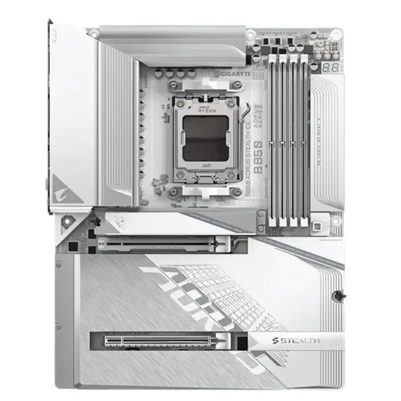Motherboard GIGABYTE B850 A STEALTH ICE sAM5 B850 4xDDR5 M.2 HDMI ATX