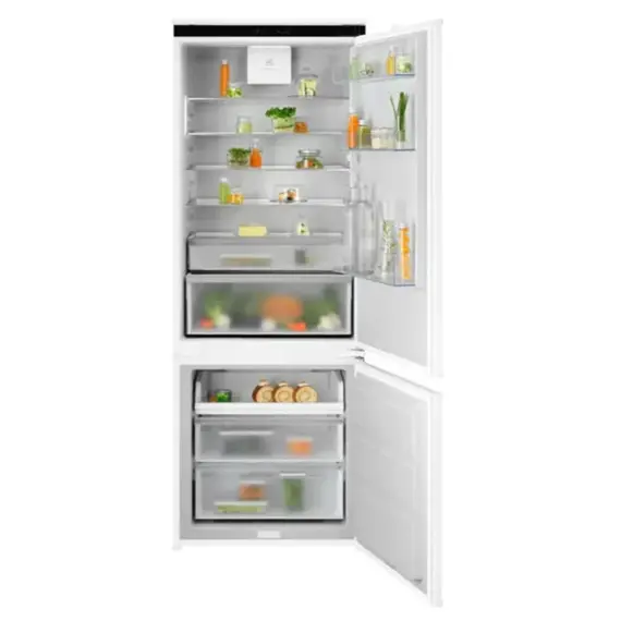 Built-in refrigerator Electrolux ENA7TE75S BI Bottom-Freezer 188.4x69.6x54.9 376 LT TwinTech Total No Frost White