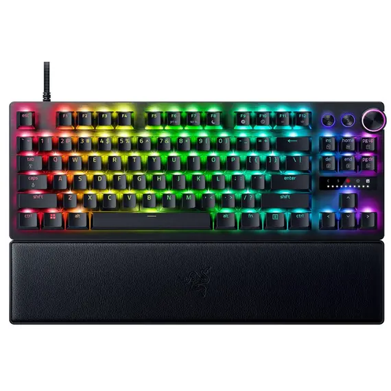 Keyboard Razer Keyboard Huntsman V3 Pro TKL RGB 84key Analog Optical Switches USB-A EN, black