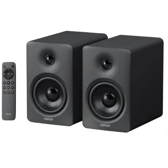Edifier M90 Speaker, 100W, HDMI eARC, Optical, Type-C, AUX, Bluetooth, Compact Active Speaker, Black