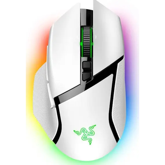 Mouse Razer Basilisk V3 Pro, RGB, USB-A/WL/BT, White