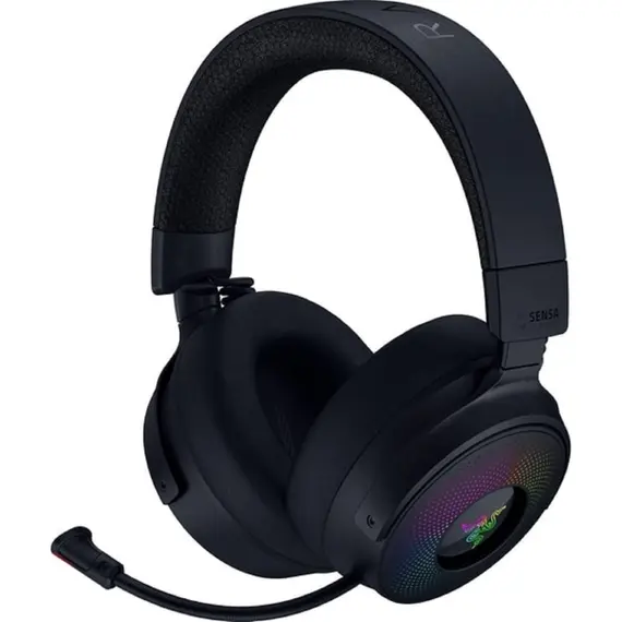 Razer Gaming Headset Kraken V4 Pro, mini-jack/USB-A/BT/WL, RGB, black
