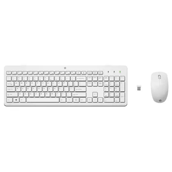 Keyboard and Mouse HP 230 WL Mouse+KB Combo WHT/3L1F0AA