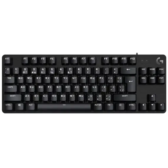 LOGITECH G413 TKL SE Corded Mechanical Gaming Keyboard - BLACK - RUS - USB - TACTILE