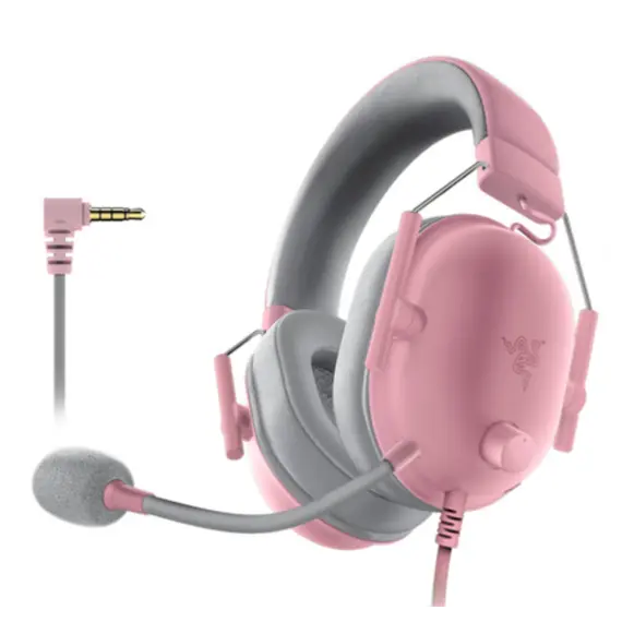 Headset Razer BlackShark V2 X for PlayStation, mini-jack, 1.3m, quartz