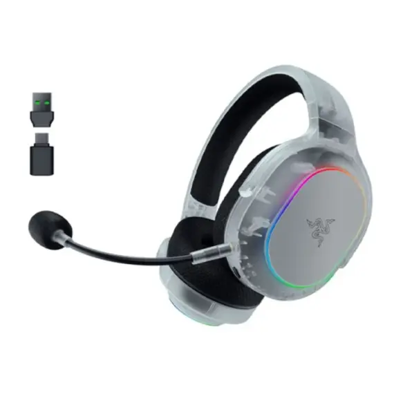 Razer Gaming Headset Barracuda X Chroma, BT/WL, RGB, Phantom White Ed.