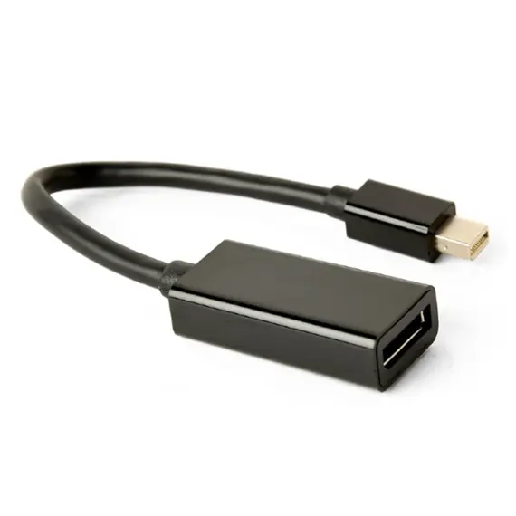Adapter Gembird A-mDPM-DPF4K-01 4K/30Hz Mini DisplayPort to DisplayPort adapter Black