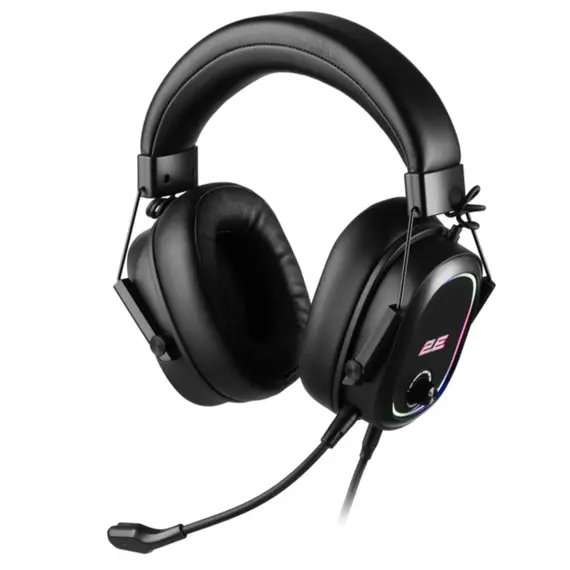 Earphone 2E GAMING Headset HG320 V2, 7.1, USB-A, RGB, 2m, black