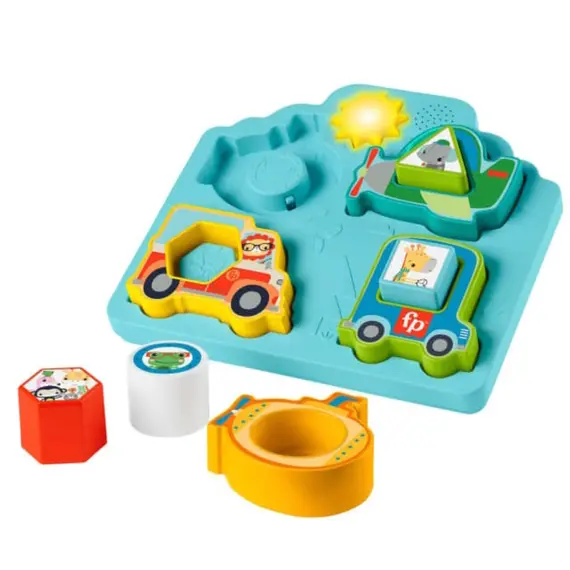 Toy figures MATTEL Shapes & Sound Vehicle Music