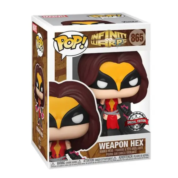 Collectible toy figure Funko POP! Bobble Marvel Avengers Infinity Warps Weapon Hex (Exc) 54622