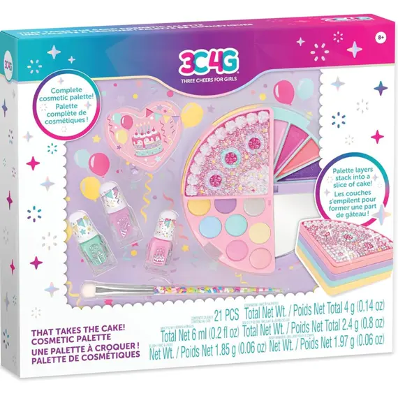 Child's Cosmetic Set Make It Real That Takes the Cake! Cosmetic Palette