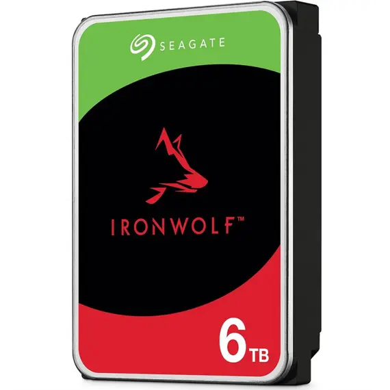 Seagate IronWolf NAS Hard Drive (ST6000VN006) (SATA 3.0-600)