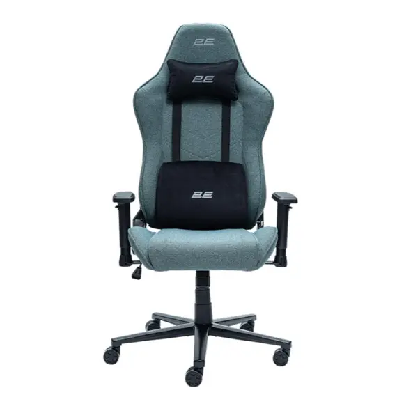 Gaming chair 2E BUSHIDO 2D-Armrests Green/2E-GC-BUS-ESGN