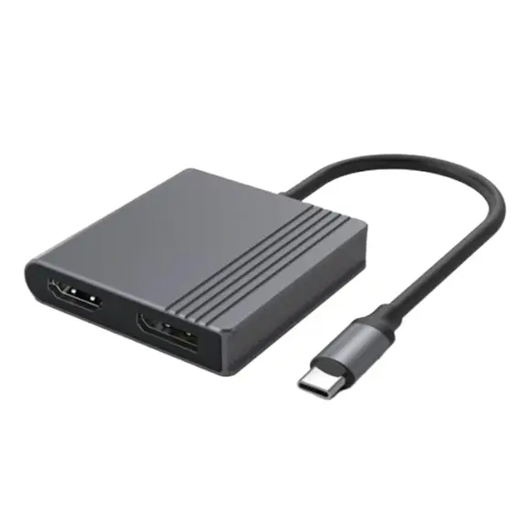 Gembird A-CM-HDMIFDPF-01 4K/60Hz USB-C to HDMI+DP Adapter