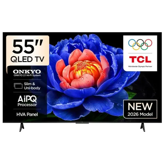 TCL QLED TV 55''(140cm)/ 55P7L 4K Google TV HDR10+