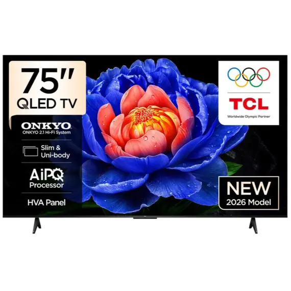 TCL 75P7L TV Google TV HDR10+ Dolby Atmos BT5.4 Wi-Fi 2.4+5GHz DVB-T/T2/C/S/S2 2x15W HDMI1.4/HDMI2.0&HDMI2.1,HDCP1.4 400x400