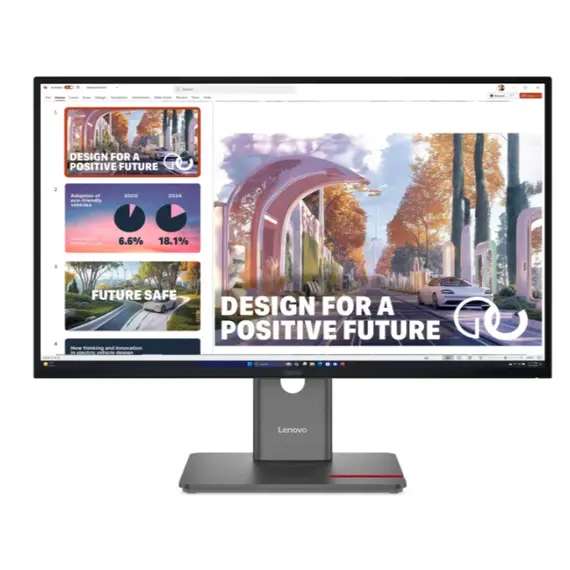 Monitor Lenovo ThinkVision P27QD-40 27" IPS QHD 2560x1440 4ms 120Hz Raven Black