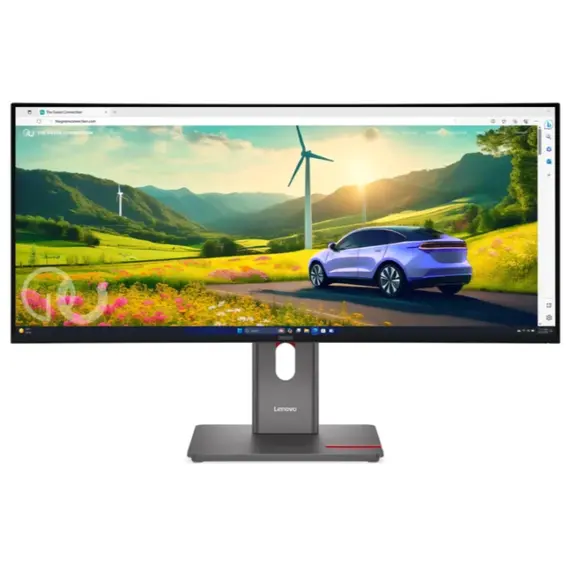 Monitor Lenovo ThinkVision P34WD-40 34" Curved 3440x1440 350 cd/m² 4ms 120Hz Eclipse Black