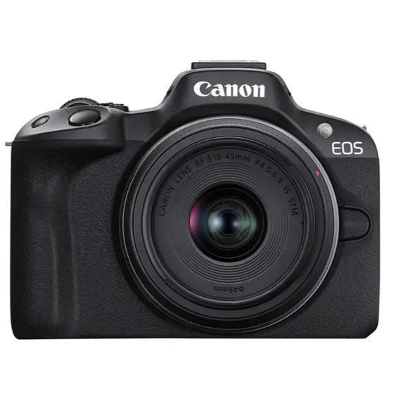 Canon EOS R50 RF-S 18-45 Creator Kit Black