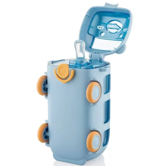 Water bottle Ardesto Bottle Bear Bus 500ml, plastic, light blue