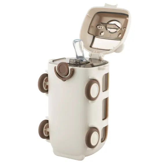 Ardesto Bottle Bear Bus 500ml, plastic, white