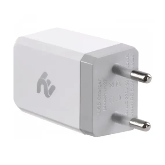 Mobile phone charger 2E Wall Charge USB Wall Charger USB: DC5V / 2.1A, white