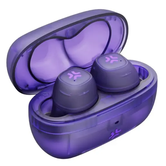 Celly TRANSPARENT TWS HEADPHONES LILAC