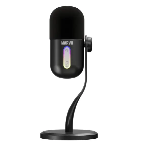 MARVO Blast 50 Black Streaming Microphone