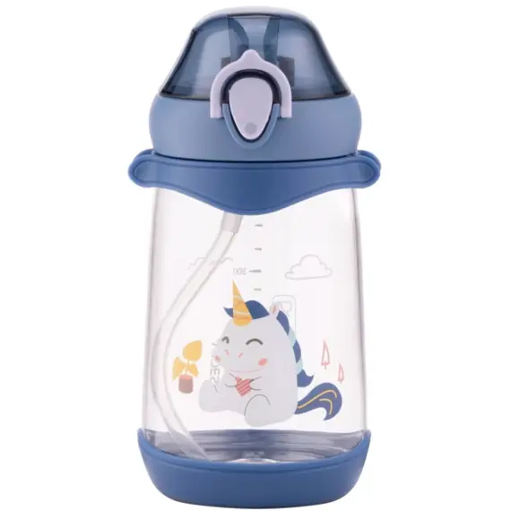Ardesto Bottle for kids Unicorn, 500ml, plastic, blue