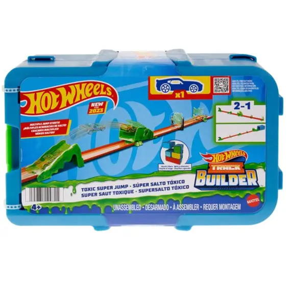 Toy track Mattel HW TB Toxic Jump Pack