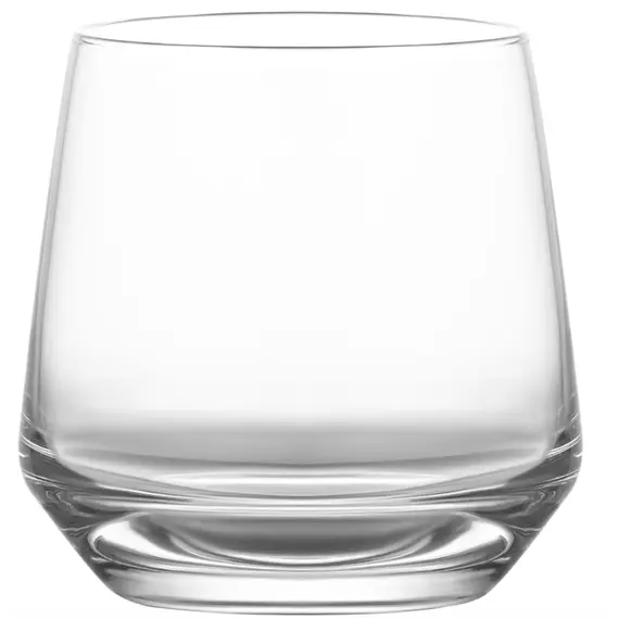 Glass set Ardesto Low Glass Gloria Shine, 345ml, 3pcs, glass, transparent