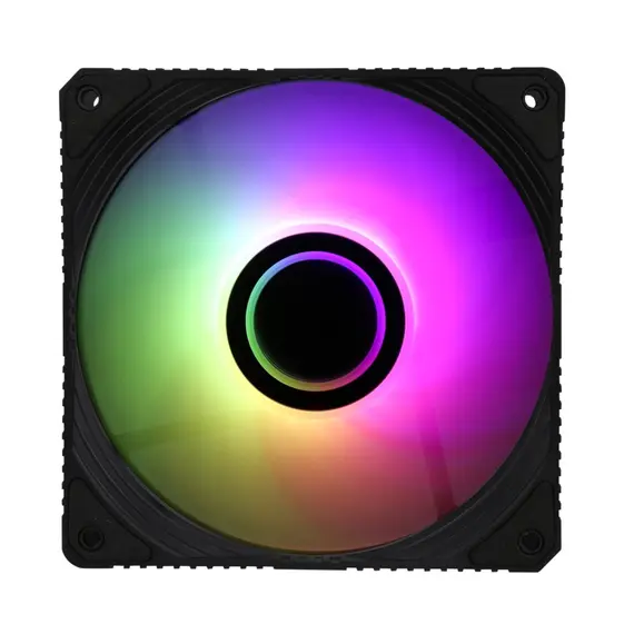 Cooler 2E GAMING Case Fan Air Cool Infinity ACF120IW-ARGB, 120mm, 1200rpm, 3pin, 3pin +5VARGB, 23dBa, black