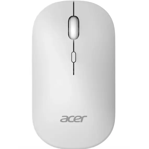 Acer Mouse wireless dual mode 2.4GHz and BT5.2, 4 buttons, AMR130, White