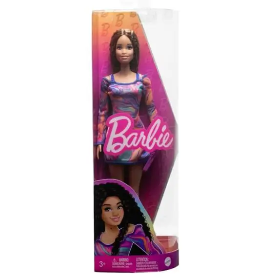 Barbie Doll Mattel Barbie Fashionistas Doll - Rainbow Marble Swirl (New pack.)