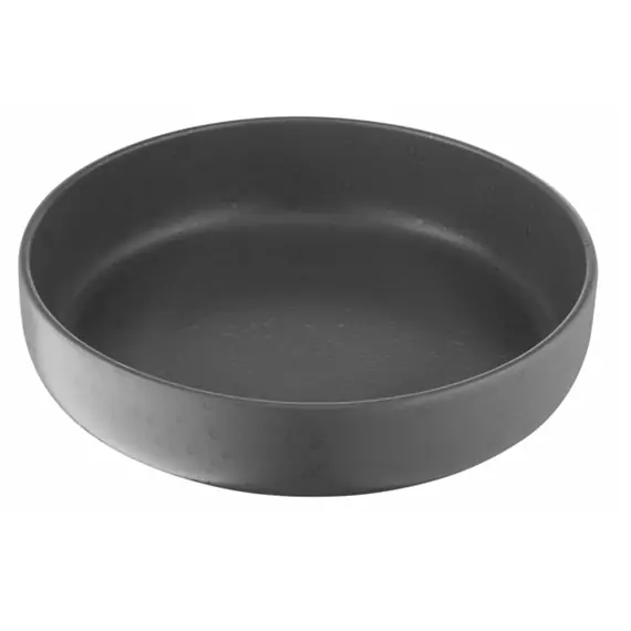 Ardesto Soup plate Trento, 21.5cm, ceramics, gray